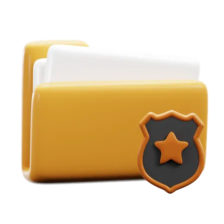 Carpeta de archivos  3D Icon