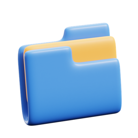 Carpeta de archivos  3D Icon