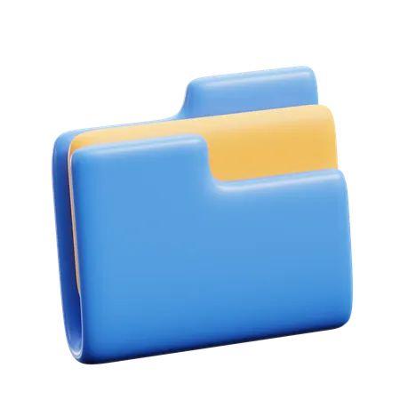 Carpeta de archivos  3D Icon