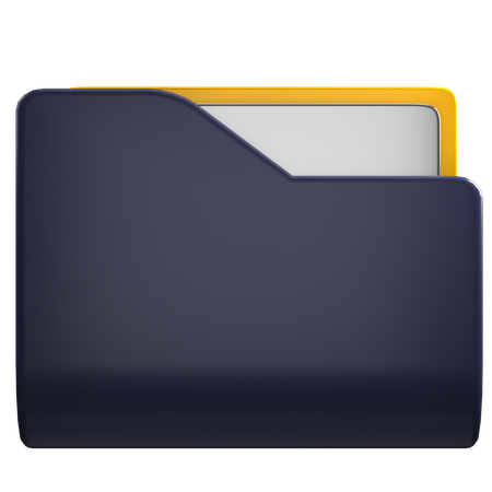 Carpeta de archivos  3D Icon