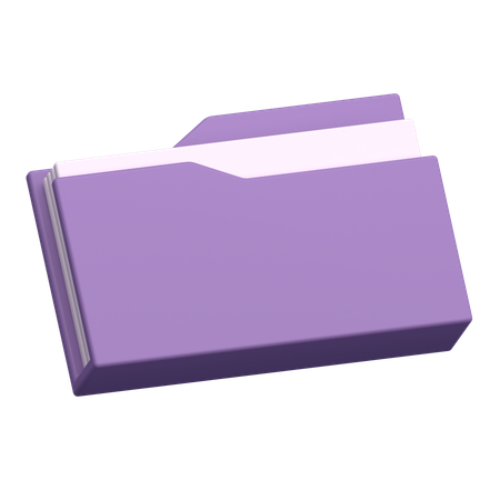 Carpeta de archivos  3D Icon