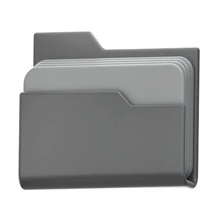 Carpeta de archivos  3D Icon