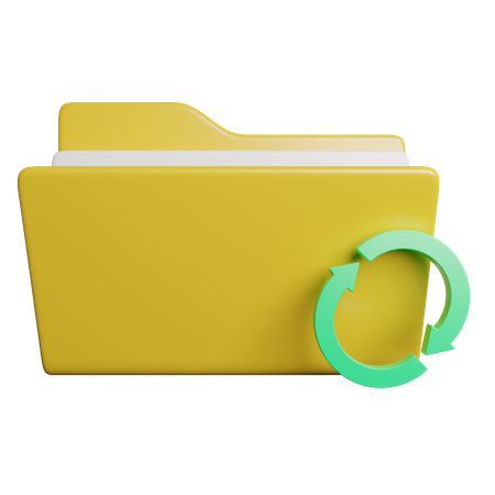Carpeta de archivo  3D Icon
