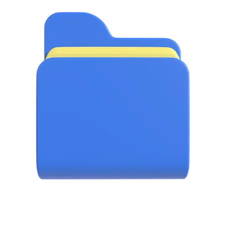 Carpeta de archivos  3D Icon