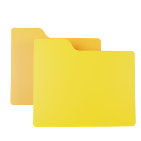 Carpeta de archivos  3D Icon