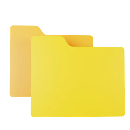 Carpeta de archivos  3D Icon