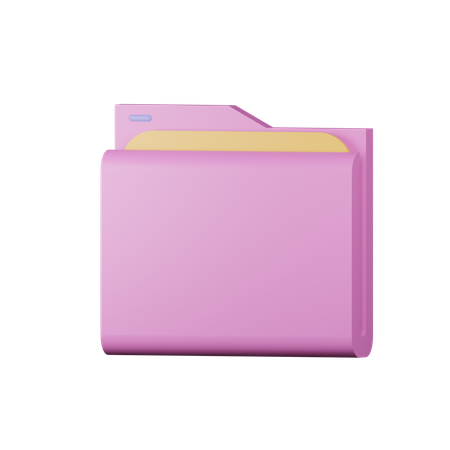 Carpeta de archivos  3D Icon