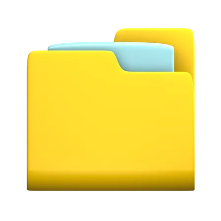 Carpeta de archivos  3D Icon