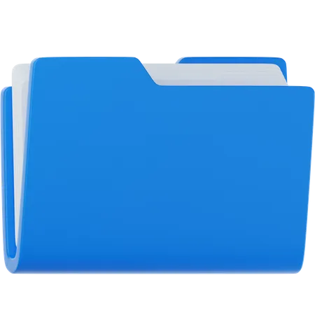 Carpeta de archivos  3D Icon