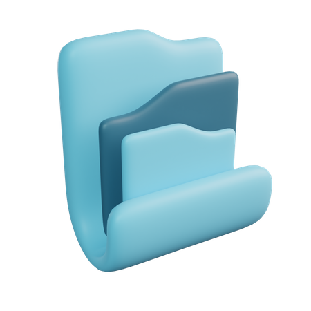 Carpeta de archivos  3D Icon