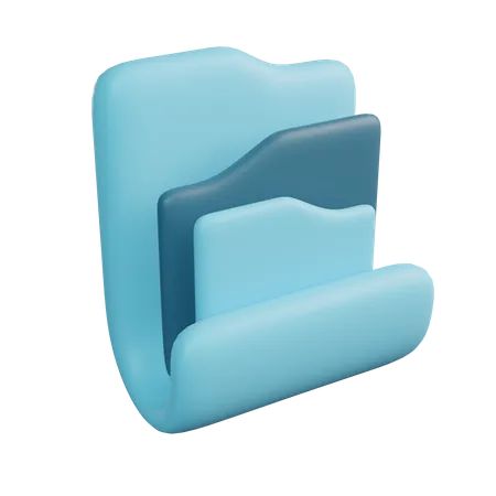 Carpeta de archivos  3D Icon