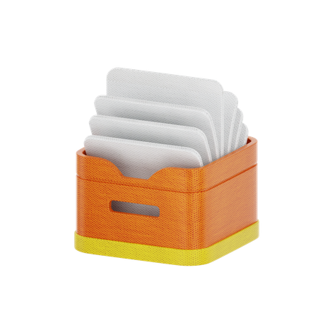 Carpeta de archivos  3D Icon