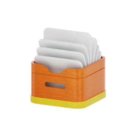 Carpeta de archivos  3D Icon