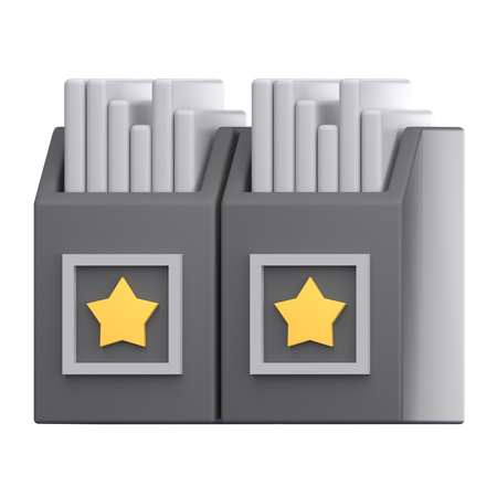 Carpeta de archivos  3D Icon