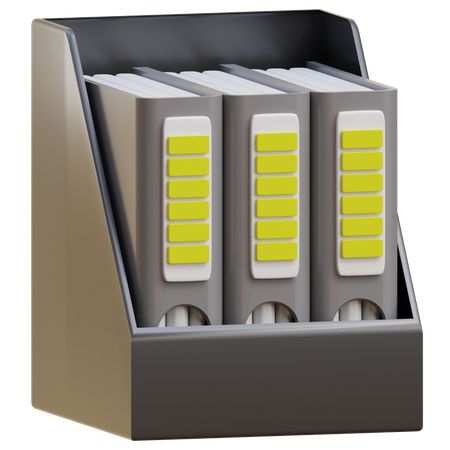 Carpeta de archivos  3D Icon