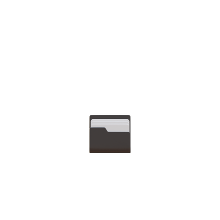 Carpeta de archivos  3D Icon