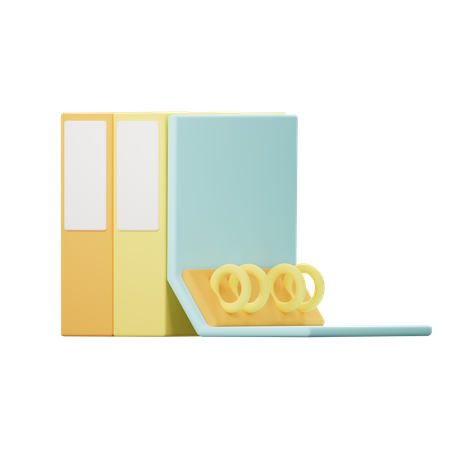 Carpeta de archivos  3D Icon