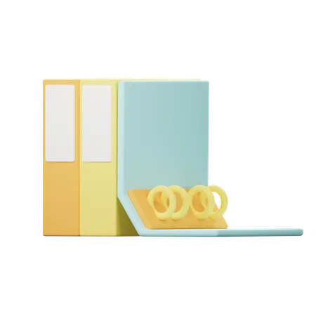 Carpeta de archivos  3D Icon