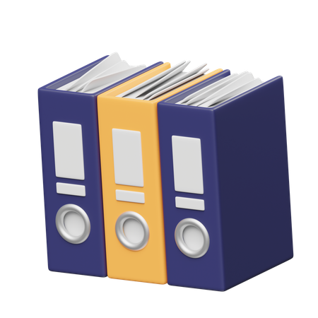 Carpeta de archivos  3D Icon