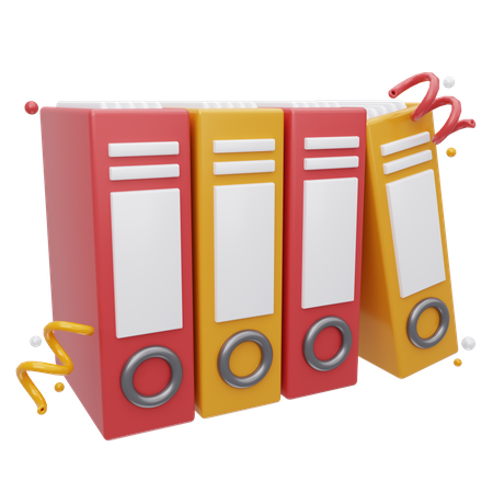 Carpeta de archivos  3D Icon