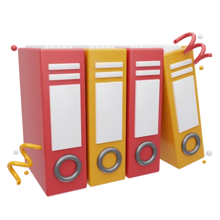 Carpeta de archivos  3D Icon