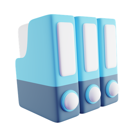 Carpeta de archivos  3D Icon