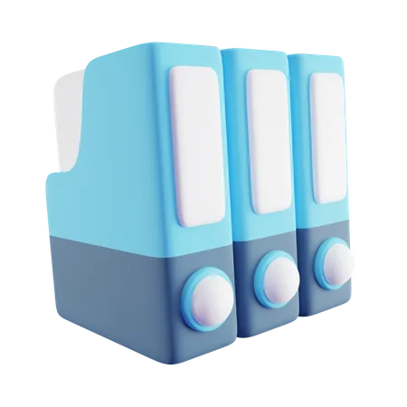 Carpeta de archivos  3D Icon