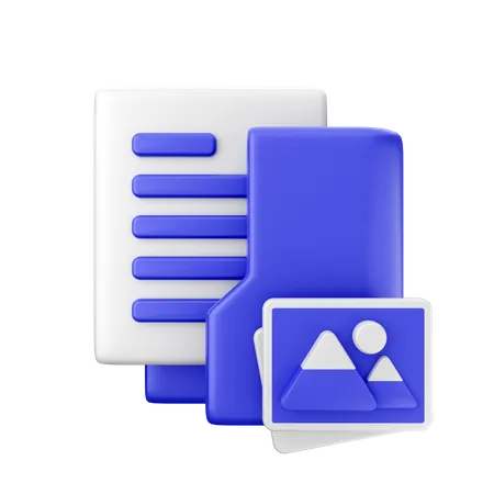 Carpeta de imagen  3D Icon