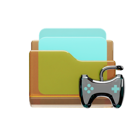 Carpeta del juego  3D Icon