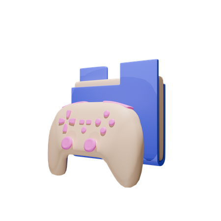 Carpeta del juego  3D Icon