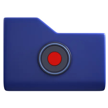 Carpeta de registro  3D Icon