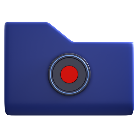 Carpeta de registro  3D Icon