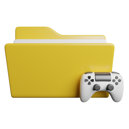 Carpeta del juego  3D Icon