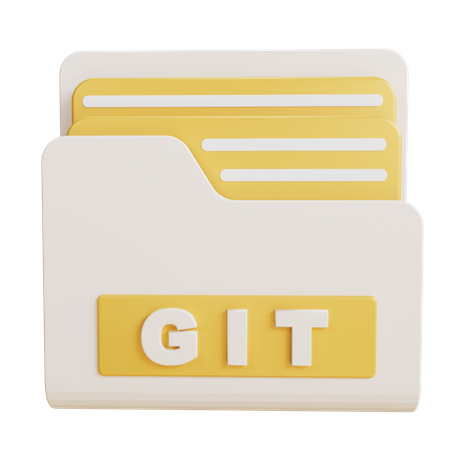 Carpeta git  3D Icon