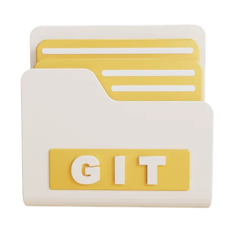 Carpeta git  3D Icon