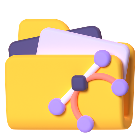 Carpeta gráfica  3D Icon