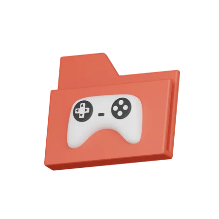 Carpeta del juego  3D Icon