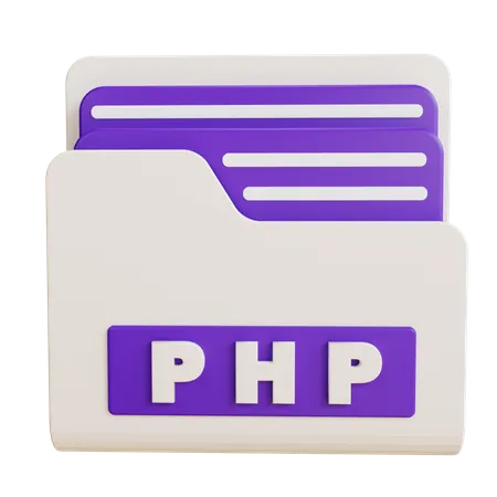 Carpeta php  3D Icon