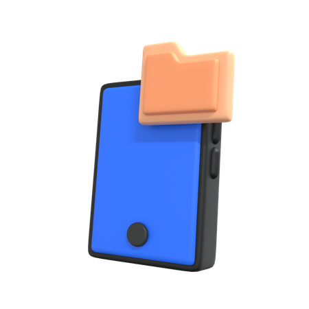 Carpeta del telefono  3D Icon