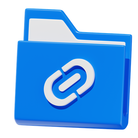 Carpeta de direcciones URL  3D Icon