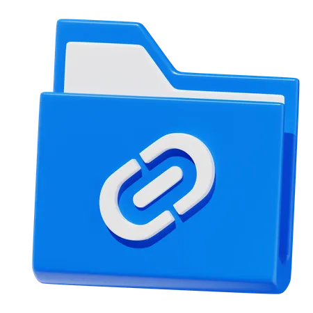 Carpeta de direcciones URL  3D Icon