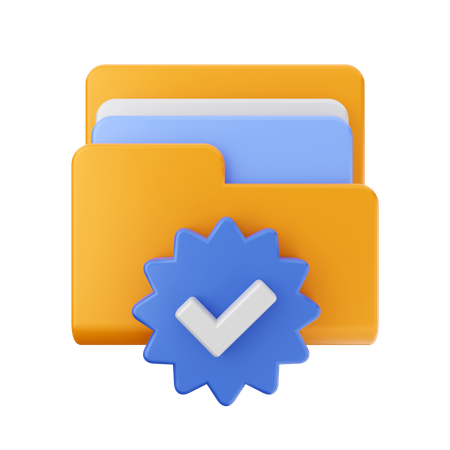 Verificar carpeta  3D Icon