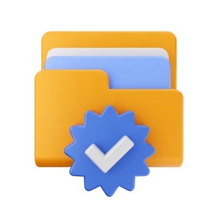 Verificar carpeta  3D Icon