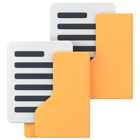Carpetas  3D Icon