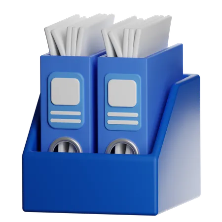 Carpetas de archivos  3D Icon