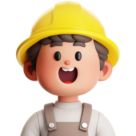 Carpinteiro  3D Icon