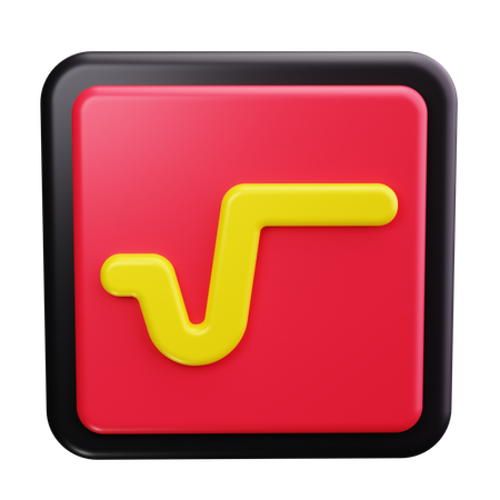 Carré  3D Icon