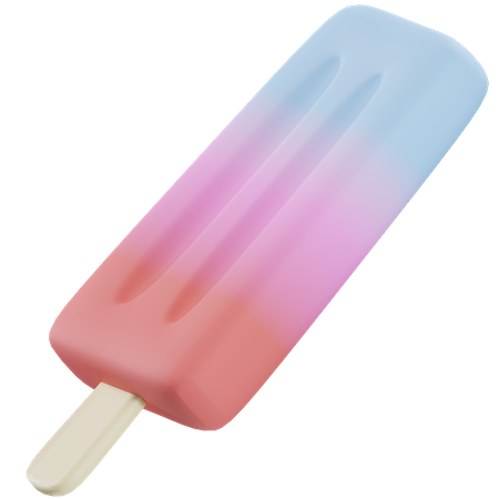 Glace carrée  3D Icon