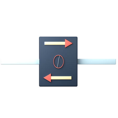 Carregador de fase direcional  3D Icon