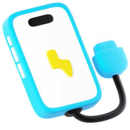 Carregador de telefone  3D Icon